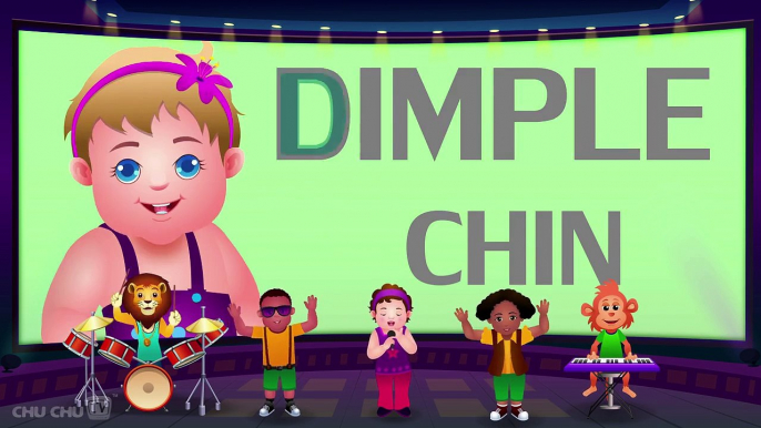 Chubby Cheeks, Dimple Chin - Nursery Rhymes Karaoke Songs For Children - ChuChu TV Rock 'n' Roll