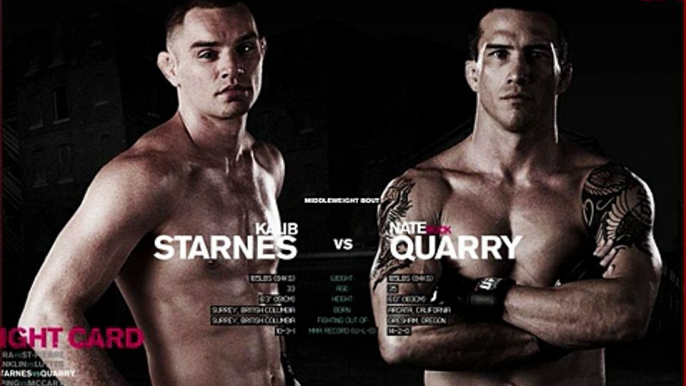 UFC 83 Serra St Pierre - Starnes vs Quarry prediction