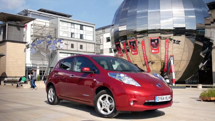 Nissan LEAF in the Bristol European Green Capital 2015- A Tour Of A Green City