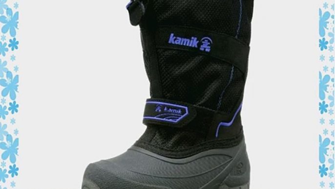 Kamik COASTER2 Unisex-Kinder Warm gef?tterte Schneestiefel Schwarz (BK2) 29/30 EU (11.5 Kinder