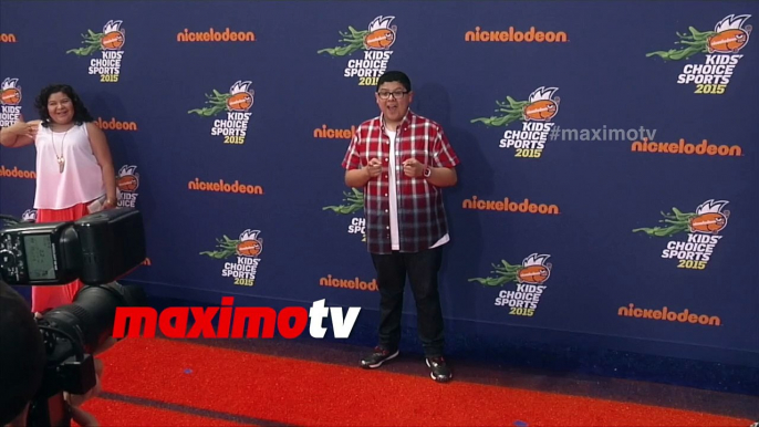 Rico Rodriguez Kids' Choice Sports 2015 Orange Carpet Arrivals