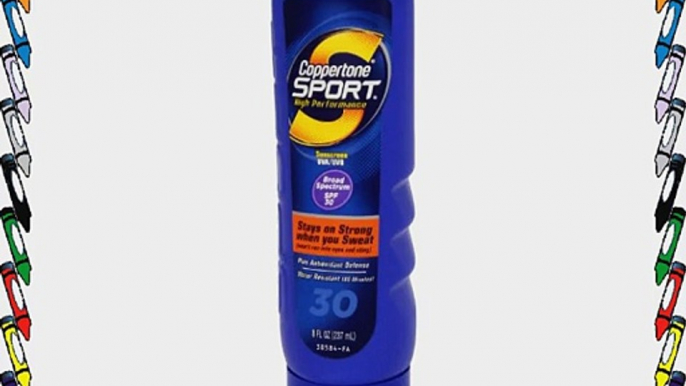 Coppertone Sport Lotion SPF 30 Sonnenschutz-8 Unzen