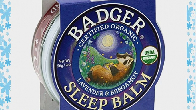 Badger Balm: Schlafsalbe