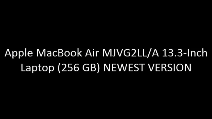 Apple MacBook Air MJVG2LL/A 13.3-Inch Laptop (256 GB) NEWEST VERSION