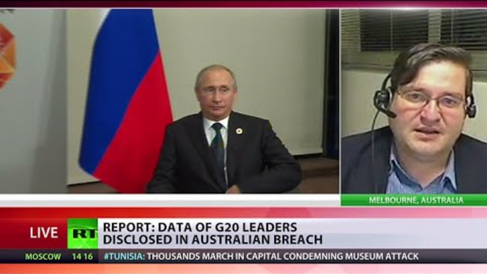 Putin, Obama & Merkel among victims of G20 leaders’ data breach in Australia, typo to blame