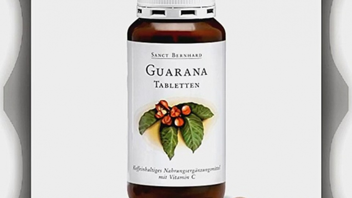 Sanct Bernhard Guarana-Tabletten mit Guarana Vitamin C 250 Tabletten