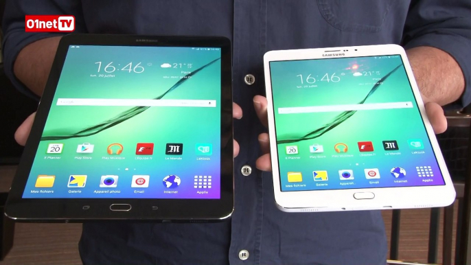 Coup d'oeil sur les nouvelles tablettes Samsung Tab S2