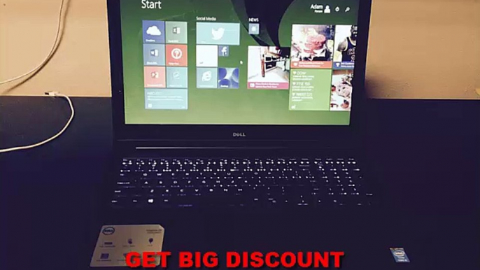 SALE Dell Inspiron 15 15.6 Inch Laptop with Intel Core i5, 8GB DDR3L, 1TB HDD