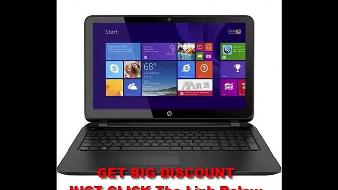 SALE HP 15-f215dx 15.6-inch Laptop PC - AMD Quad-core A8 / 4GB Memory / 750GB HD / DVD±RW/CD-RW / HD Webcam / Windows 8.1 64-bit (Black)