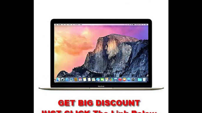 SALE Apple MacBook MK4N2LL/A 12-Inch Laptop with Retina Display (Gold, 512 GB) NEWEST VERSION