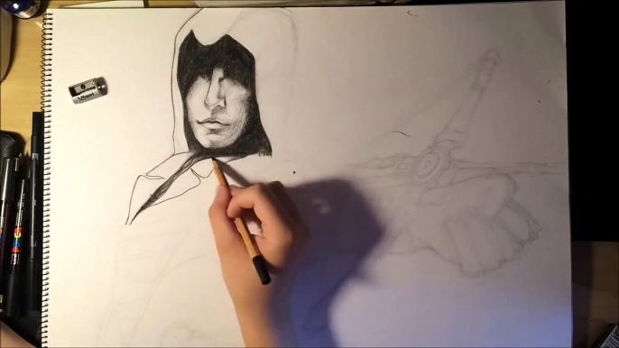 Drawing Realistic Assassin'sCreed Unity - Tutorial