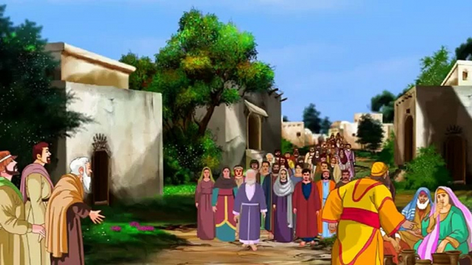 Bible stories for kids  - Jesus heals a paralytic at the Pool of Bethesda ( Malayalam Cartoon )