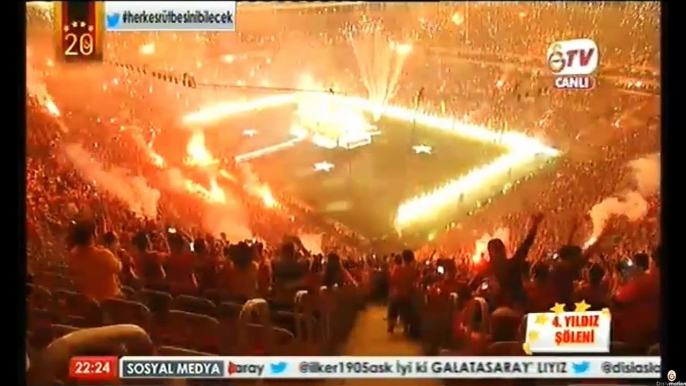 GALATASARAY Kupa Töreni 2015 #4Yıldız