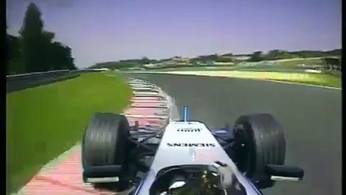 F1 Hungary 2005 Qualifying   Juan Pablo Montoya Onboard Lap