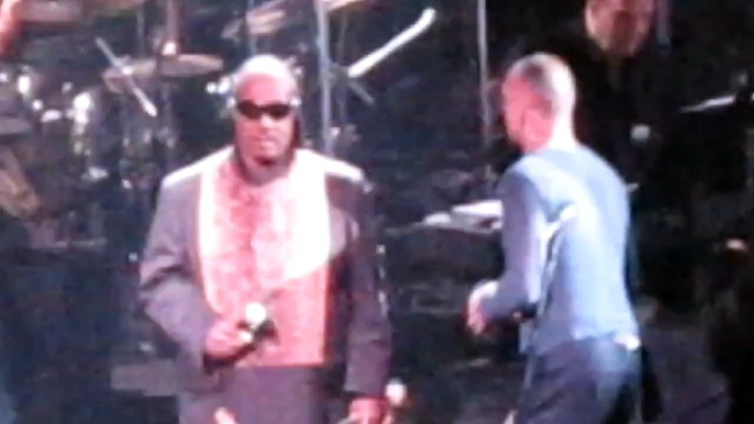 Stevie Wonder at Sting Birthday Beacon 10/1/11 - Fragile