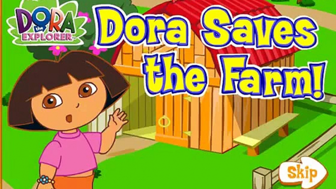 Dora's Saves the Farm and Animals - Dora Games - Dora The Explorer ( Full Game )
