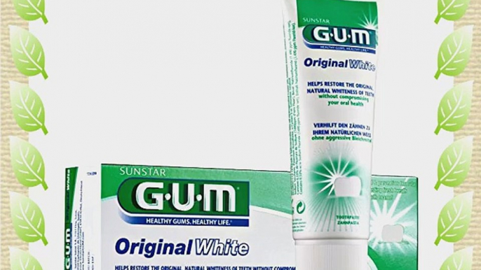 12 GUM Orginal White for Whitening Zahnpasta 12 x 75 ml