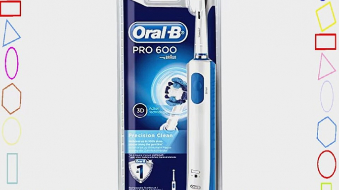 Braun Oral-B PRO 600 Precision Clean elektrische Zahnb?rste (Sichtverpackung)