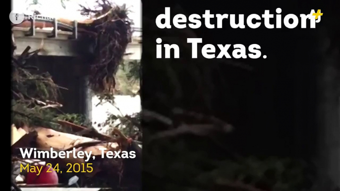 Video Of Severe Floods And Weather Hitting Texas