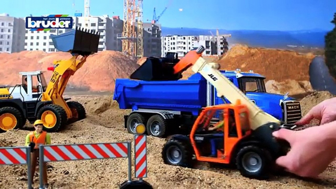 Cartoons about cars - tractors, Jeeps, Pogruzhchiki Developing a cartoon for children