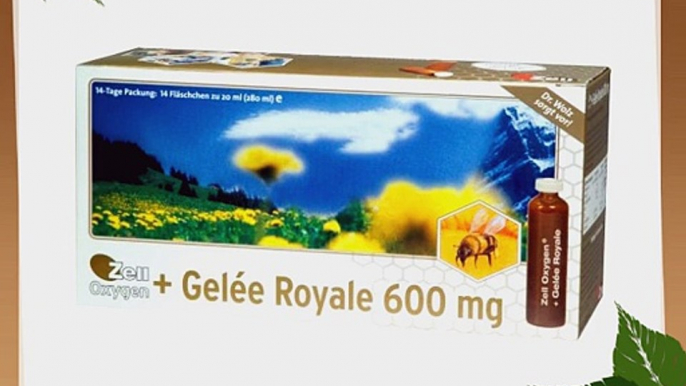 Dr. Wolz Zell Oxygen   Gelee Royale 600mg 14x 20ml Ampullen