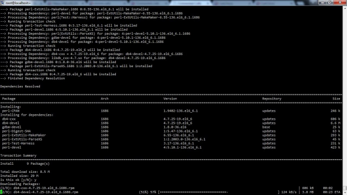 Step 6 :- CPAN and its module installation on vicidial