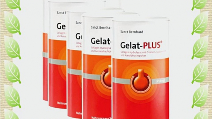 Sanct Bernhard Gelat-PLUS Trinkpulver mit Collagen-Hydrolysat Calicum u. Magnesium 285 kg