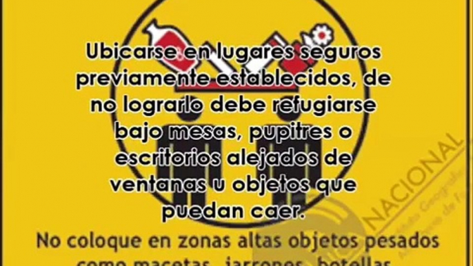 ¿Qué hacer antes, durante y después de un terremoto?