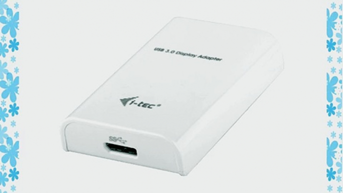 I-TEC USB 3.0 Display Video  Adapter DVI HDMI VGA FullHD  2048x1152p  Externe Monitor Grafikkarte