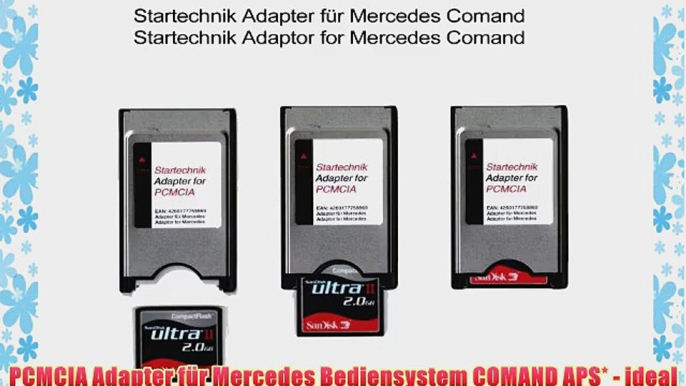 PCMCIA Adapter f?r Mercedes Bediensystem COMAND APS* - ideal um CF Compactflash Speicherkarte