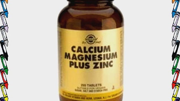 Calcium Magnesium Plus Zinc 250 Tabletten (vegan) SO