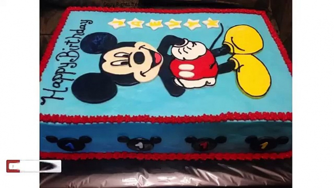 Favourite Cakes - Mickey Mouse Cakes