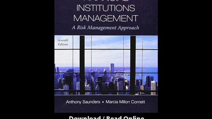 [Download PDF] Financial Institutions Management A Risk Management Approach 7th Edition