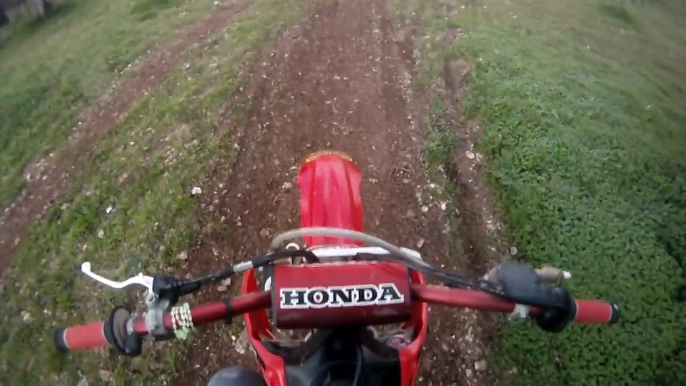 HONDA CRF 150 4T  GO PRO