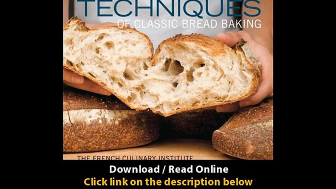 [Download PDF] The Fundamental Techniques of Classic Bread Baking