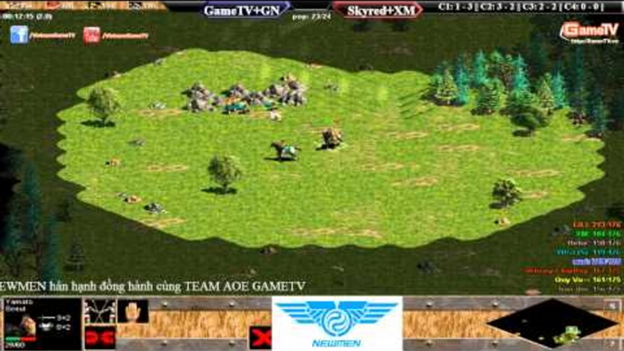 4vs4| GameTV + Gunny vs Skyred + Xi Măng Ngày 15/06/2015 C3T5