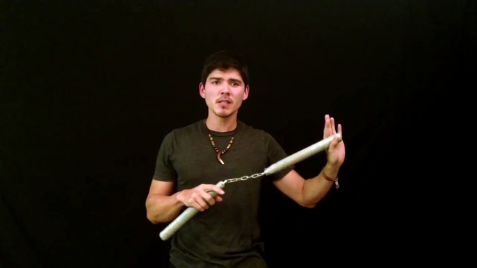 Awesome Nunchucks for Beginners #13: Horizonal Moves Intro. (Ninja Circus Nunchaku Tricks )