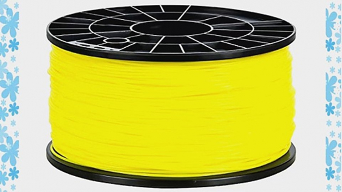 NuNus PLA Filament 1kg f?r 3D Drucker MakerBot RepRap MakerGear Ultimaker uvm. (gelb 1.75mm)