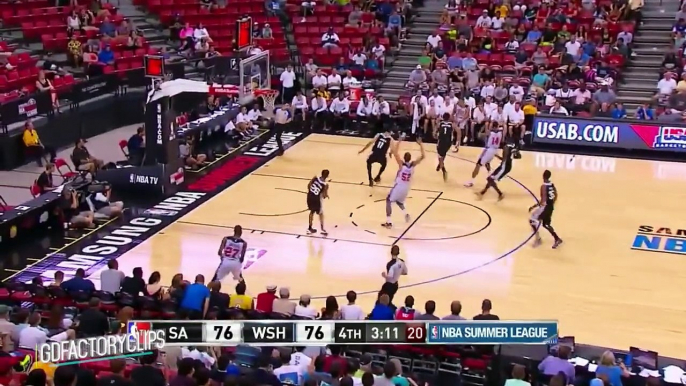 Glen Rice Jr. Full SL Highlights 2014.07.19 vs Spurs - 36 Pts, 11 Reb, SICK!