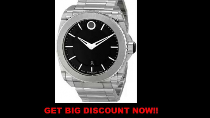 REVIEW Movado Men's 0606550 Quartz Movado Master Stainless Steel Bracelet Watch