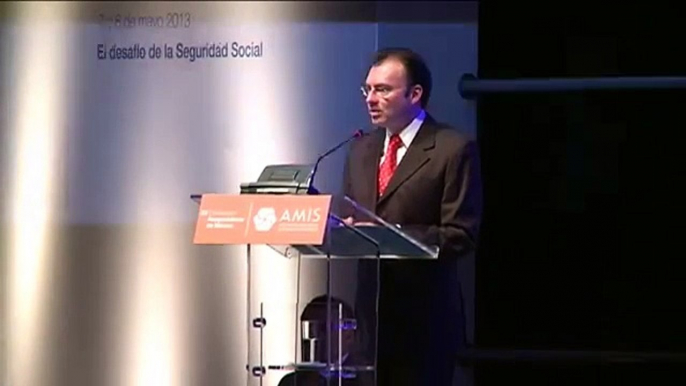 Mensaje del Secretario de Hacienda, Luis Videgaray, en la 23ª. Convención de Aseguradores de México