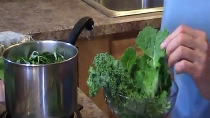 Freezing Greens Enjoy Collards, Kale and other greens all winter!