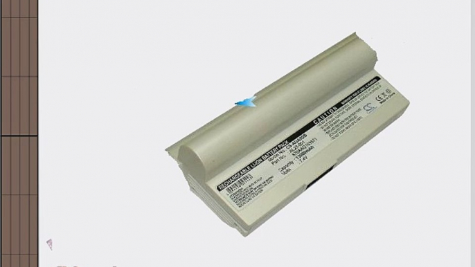 Weiss Akku 13000mAh f. Asus EEE PC 901 1000 1000H AL23 904HD