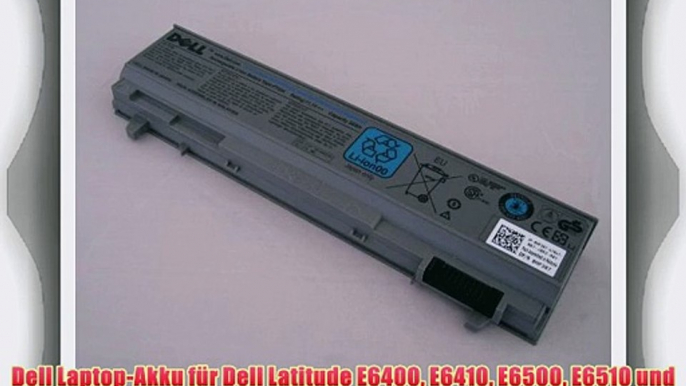 Dell Laptop-Akku f?r Dell Latitude E6400 E6410 E6500 E6510 und Precision M4400 M4500 (60?Wh