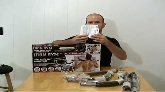 Iron Gym - Product Review - Iron Gym, Pull ups, Push ups, Dips, Workout, Exercise