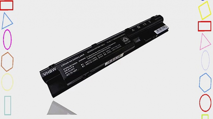 vhbw Akku 4400mAh (10.8V) f?r Laptop HP Probook 440 450 455 470 wie 707616-141 707616-851 707617-421