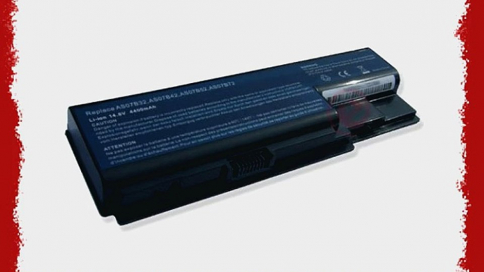 Vinitech Akku mit 144V 4400mAh f?r Acer Aspire 7530 7530G 7535 7535G 7540 7730 7730G 7730Z