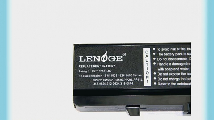 LENOGE? Neue Notebook Batterie Laptop Akku f?r Dell Inspiron 1526 1525 1545 1750 1440 (Li-ion