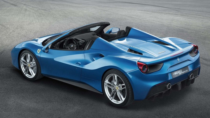 Ferrari 488 Spider : la 488 GTB sans toit !