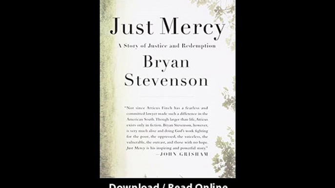 [Download PDF] Just Mercy A Story of Justice and Redemption